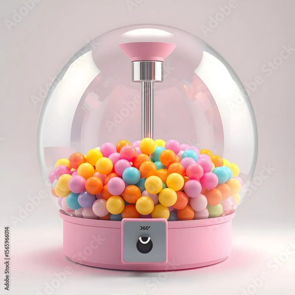 Obraz candy in a glass jar