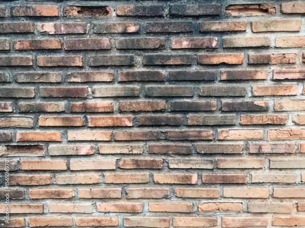 Obraz red brick wall