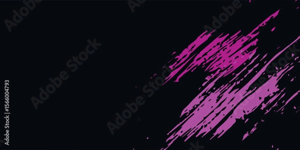 Obraz Abstract black and purple pink background with tire tracks. grunge futuristic premium tecnology vector eps10