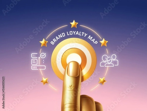 Fototapeta Unlocking Brand Loyalty A Strategic Guide to Customer Retention
