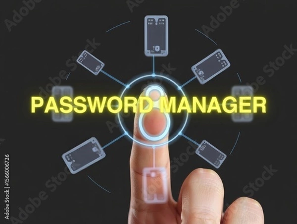 Fototapeta Secure Your Digital Life A Comprehensive Guide to Password Managers