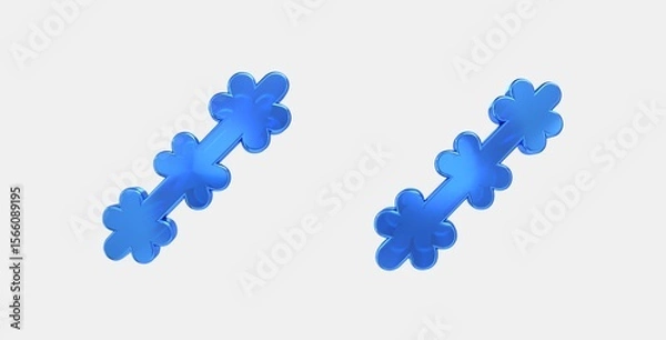 Fototapeta wounds injuries 3D icon on isolate white background