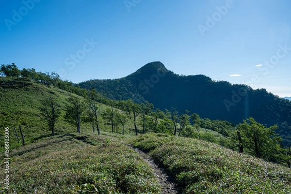 Obraz 快晴の釈迦ヶ岳