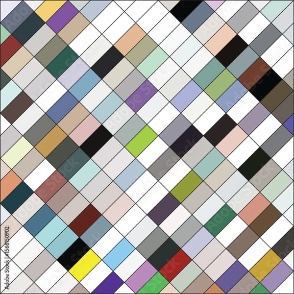 Obraz seamless tartan plaid pattern, seamless geometric pattern