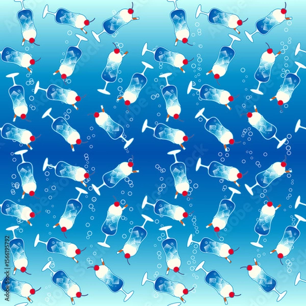 Obraz クリームソーダ