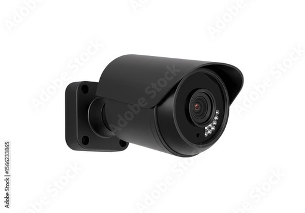 Fototapeta Powerful Security Camera: Enhanced Surveillance Technology