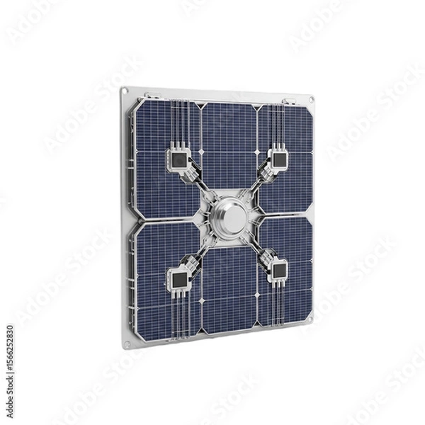 Fototapeta compact solar panel design