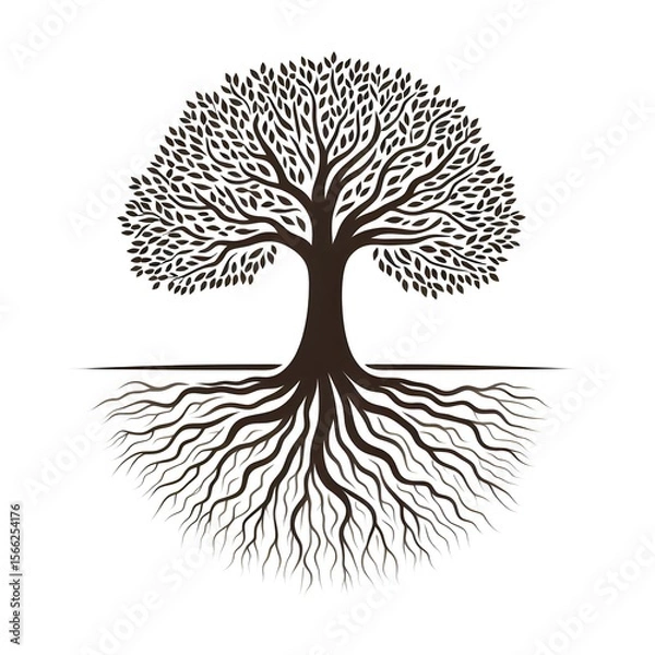 Fototapeta A vibrant red apple icon has been illustrated with a green leaf on a soft white background.