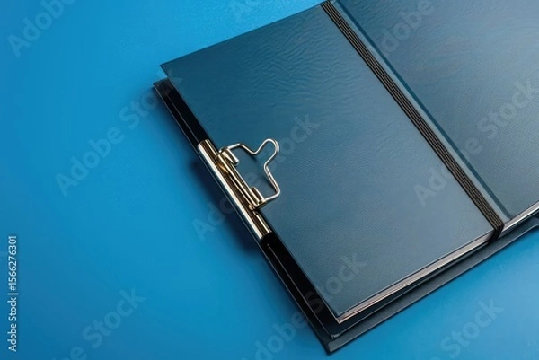Fototapeta Flawless Picture of Top View Over Ring Binder
