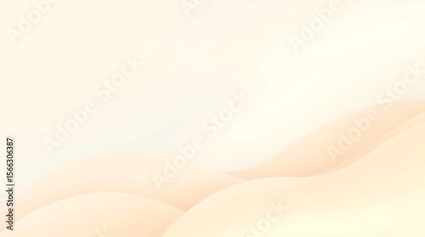 Fototapeta Minimalist Design with Gradient Light in a Serene Environment
