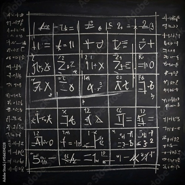 Fototapeta A Creative Exploration of Concepts in Science and Mathematics