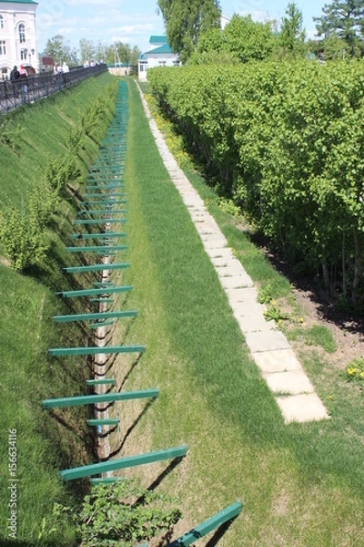 Fototapeta Seraphim of Sarov in the Holy Trinity Seraphim-Diveevo monastery in Diveevo, Russia