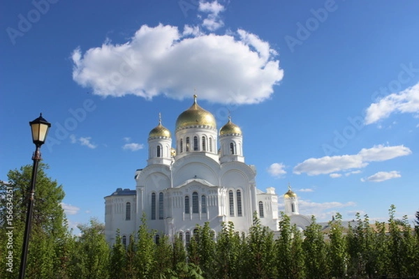 Fototapeta Seraphim of Sarov in the Holy Trinity Seraphim-Diveevo monastery in Diveevo, Russia