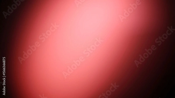 Fototapeta Abstract gradient background with a smooth red glow and subtle texture.