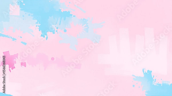 Fototapeta Abstract bokeh background with soft blur and gentle glowing light effects.