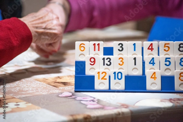 Obraz playing cards on the table