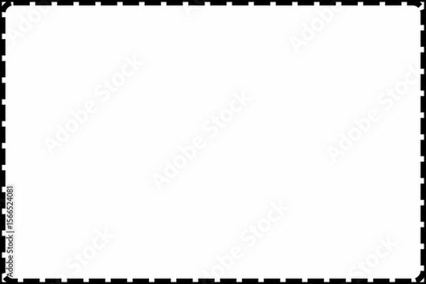 Obraz Simple Border or Frame with white background,  Photo Frame,