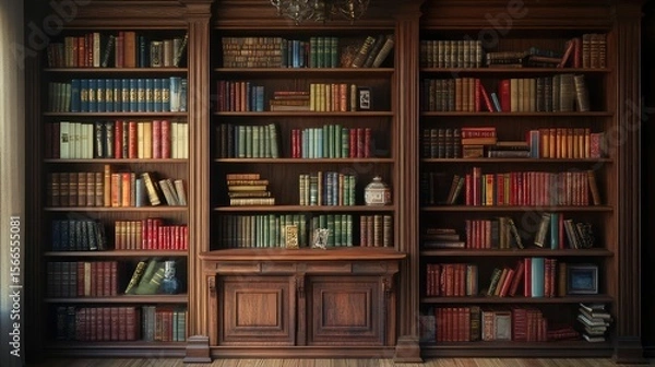 Obraz design book cases