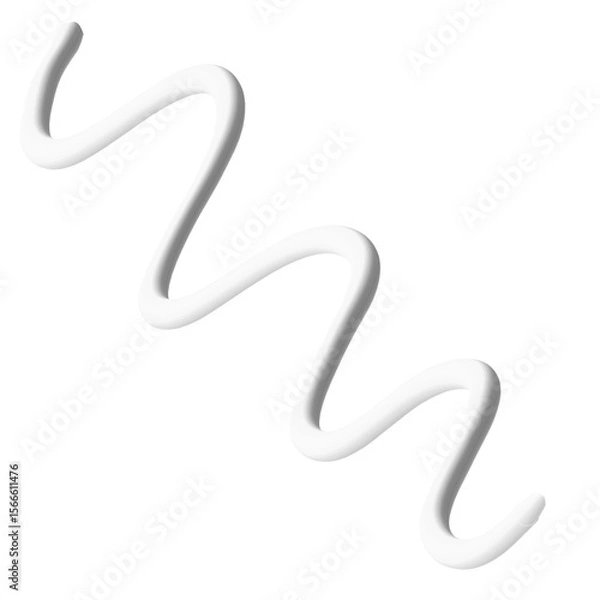 Fototapeta 3d rendered illustration of an abstract symbol