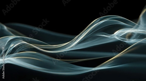 Fototapeta Abstract smoke design art pattern