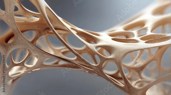 Fototapeta Abstract wood structure design