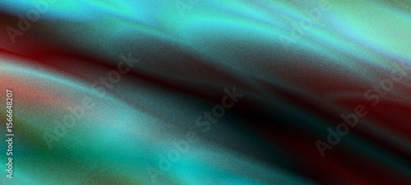 Fototapeta Abstract Teal and Burgundy Swirling Gradient Texture Background Image