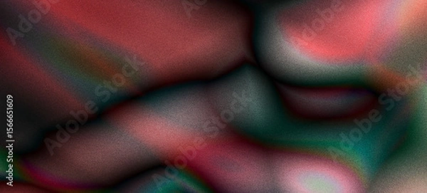 Fototapeta Abstract Dark Red and Teal Swirling Gradient Texture Background