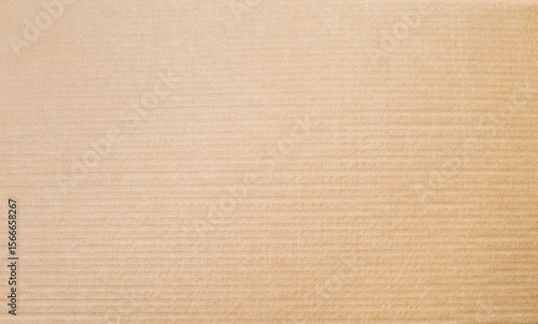 Obraz Old brown cardboard box paper texture background, blank brown cardboard paper background