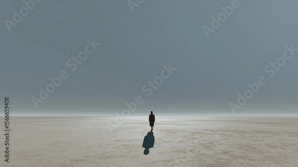 Obraz a shadow in emptiness
空虚に伸びる孤独な影