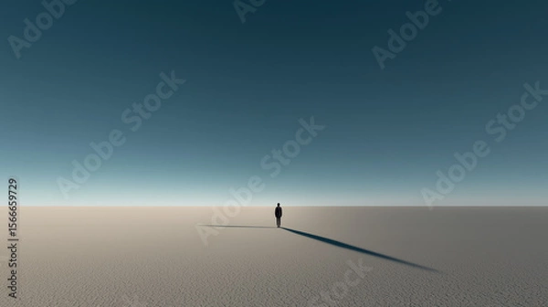 Obraz a shadow in emptiness
空虚に伸びる孤独な影