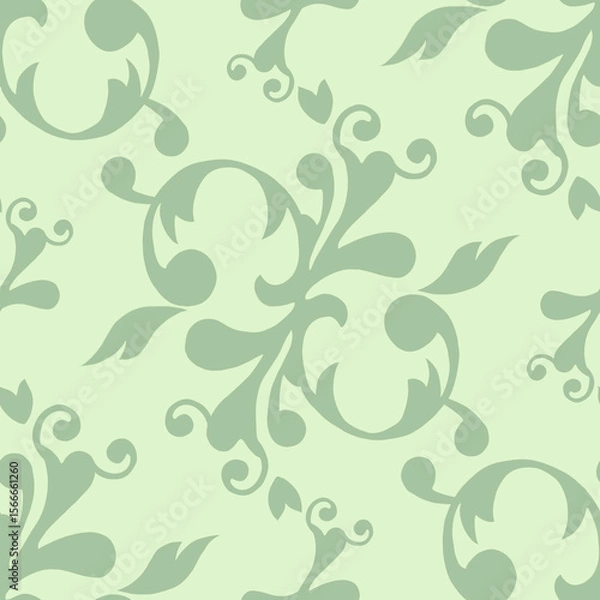 Obraz Beautiful vintage seamless pattern design 