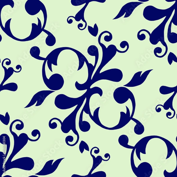 Obraz Beautiful vintage seamless pattern design 