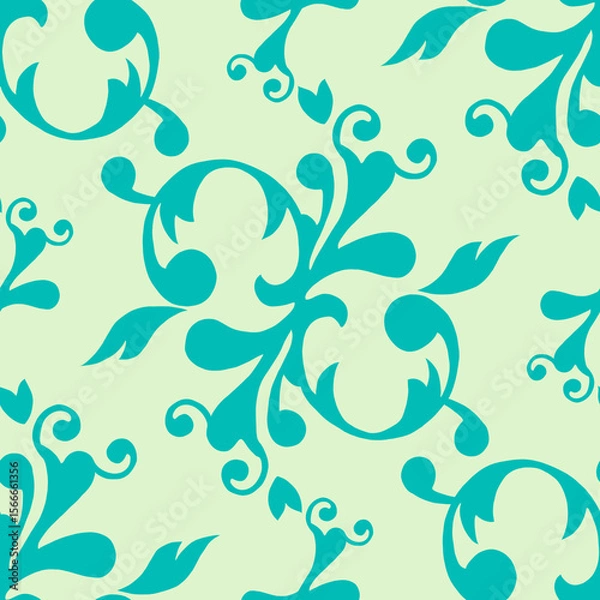 Obraz Beautiful vintage seamless pattern design 