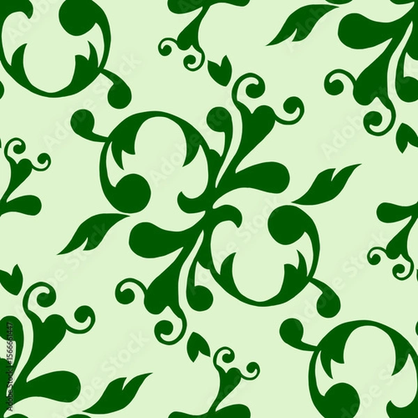 Obraz Beautiful vintage seamless pattern design 