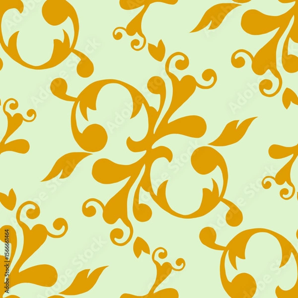 Obraz Beautiful vintage seamless pattern design 