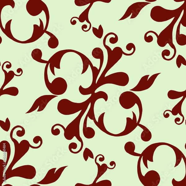 Obraz Beautiful vintage seamless pattern design 