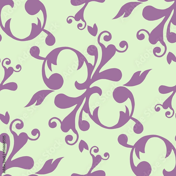 Obraz Beautiful vintage seamless pattern design 