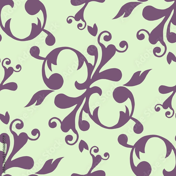 Obraz Beautiful vintage seamless pattern design 