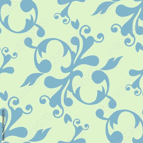 Obraz Beautiful vintage seamless pattern design 
