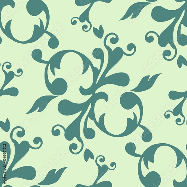 Obraz Beautiful vintage seamless pattern design 