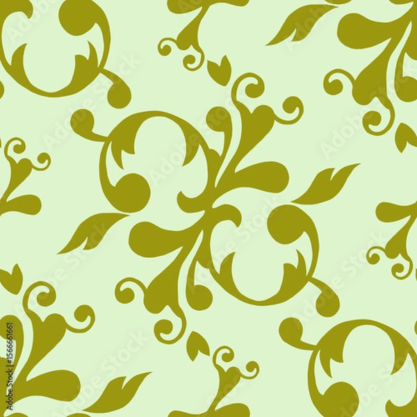 Obraz Beautiful vintage seamless pattern design 
