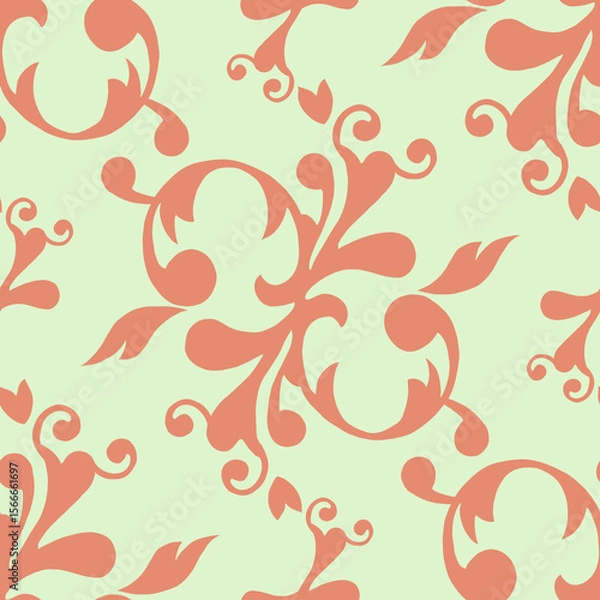 Obraz Beautiful vintage seamless pattern design 