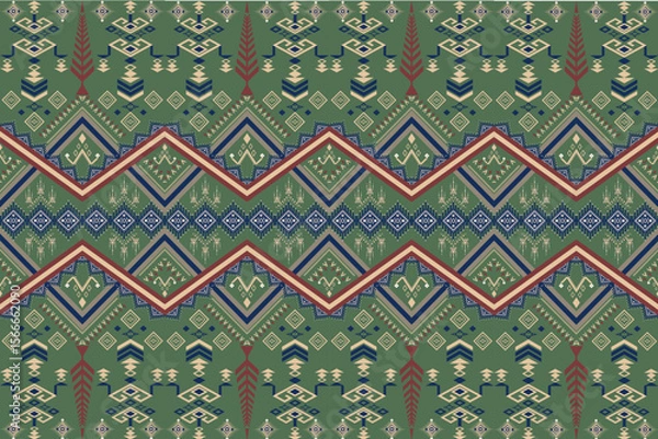 Fototapeta seamless floral pattern