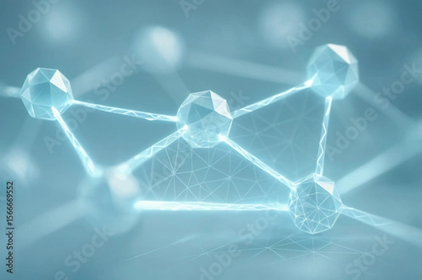 Obraz Digital Neuron System with Synapses