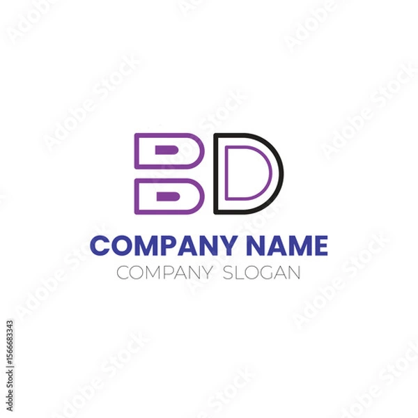 Fototapeta BD LOGO