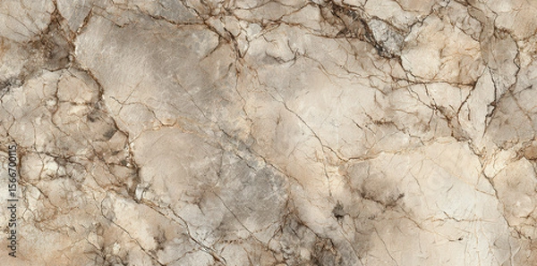 Fototapeta Elegant beige marble with gray and brown tones creates a luxurious backdrop for contemporary design and decor