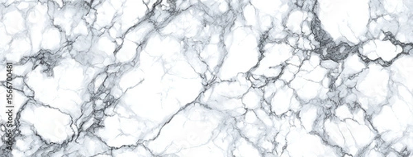 Fototapeta Elegant white marble texture background in high resolution with intricate patterns showcasing natural beauty and luxury