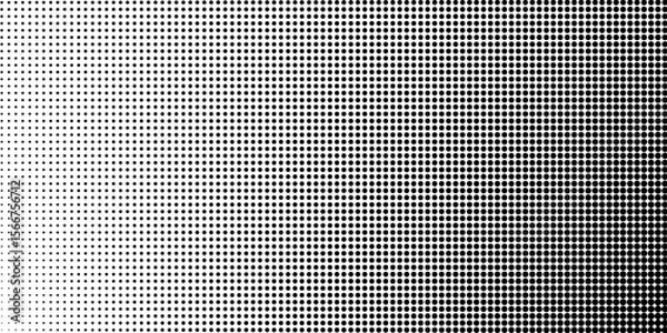 Fototapeta Halftone twisted grunge pattern design. vector ilustration