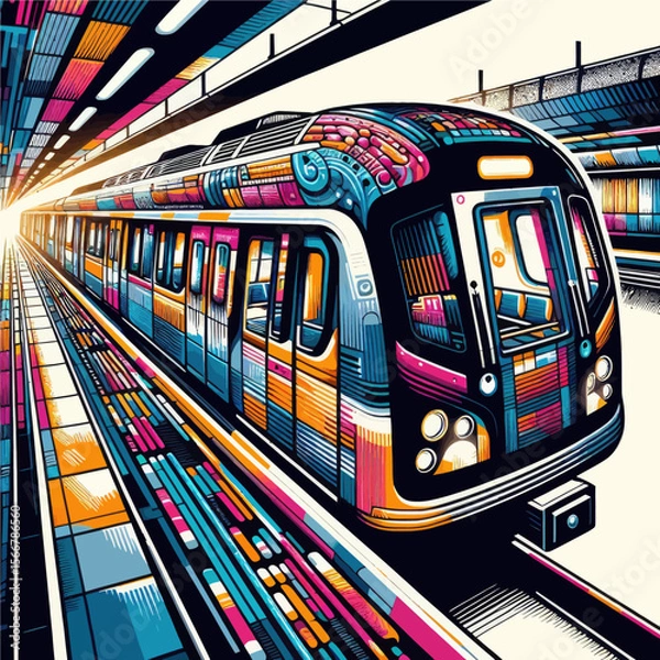 Fototapeta Metro (1)