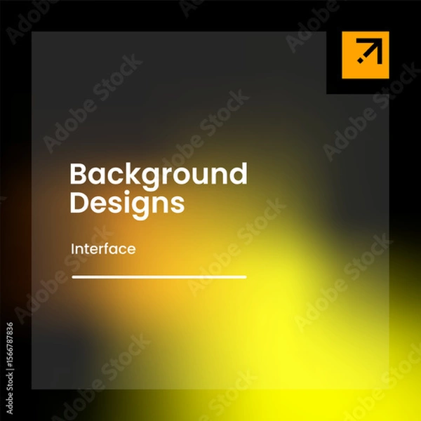 Fototapeta Social media frame isolated template. Colorful social media interface.